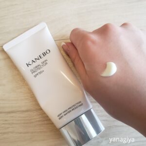実際にKANEBOグローバルスキンプロテクターを塗ってみました｜化粧品専門店柳屋